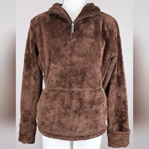 The North Face Chocolate Zip-Up Sweater